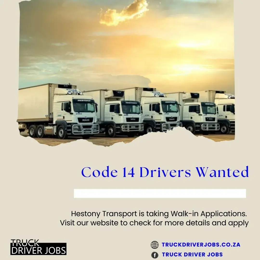 Code 14 Drivers Walk-in Applications